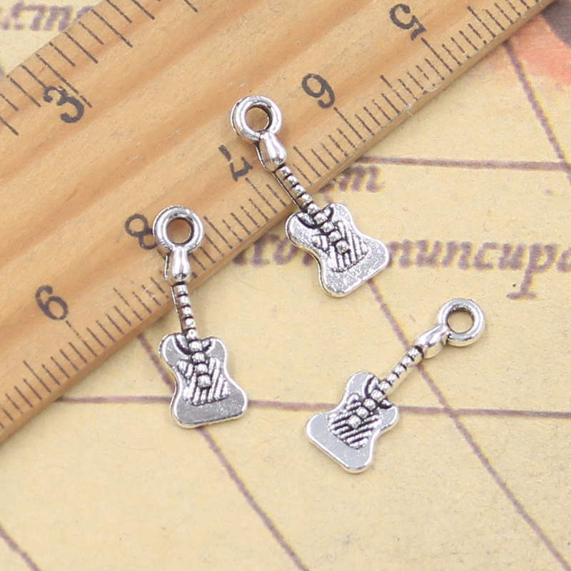 Musical Instrument Like Guitar - 30 sztuk Charms piękny Instrument gitara