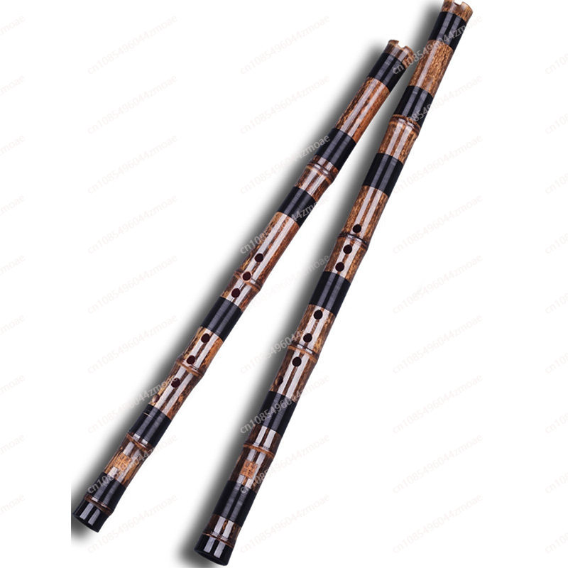Musical Instrument That You Blow Into - Profesjonalna fletka bambusowa Xiao, krótka, 8/6