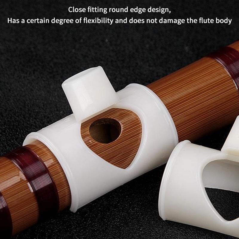 Musical Instrument That You Blow Into - 1 szt. Bambusowy ustnik do fletu,