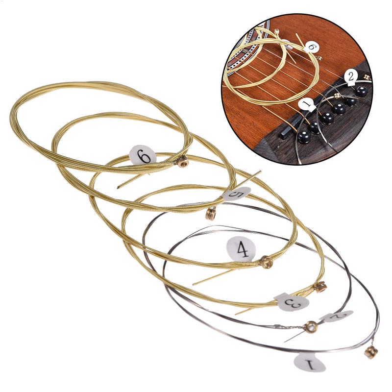 Musical Instrument Strings - Gorąca wyprzedaż 6 sztuk/zestaw Strun do