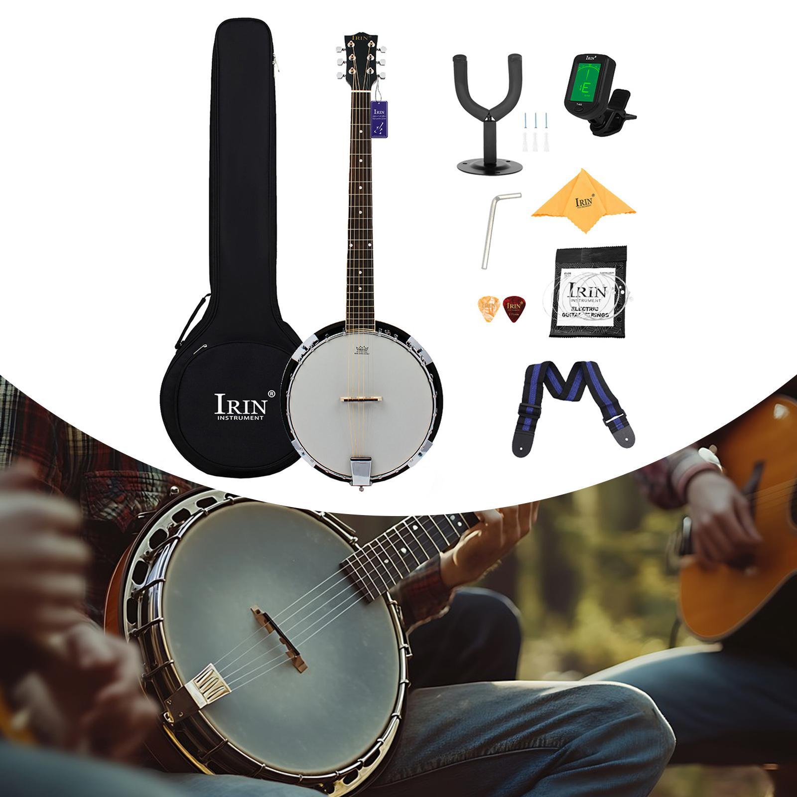 Banjo 93 cm z torbą, dodatkowy – Musical Instrument Banjo recenzja i cena
