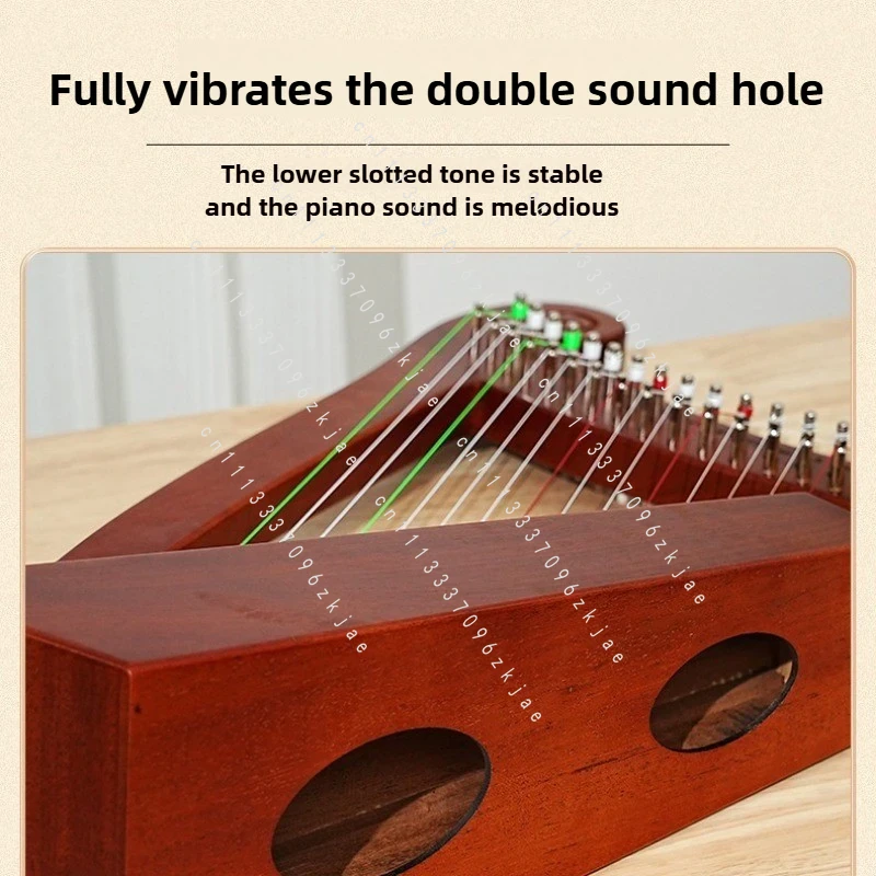 Ręcznie Robiona 15-tonowa Harf – Musical Instrument Strings recenzja i cena