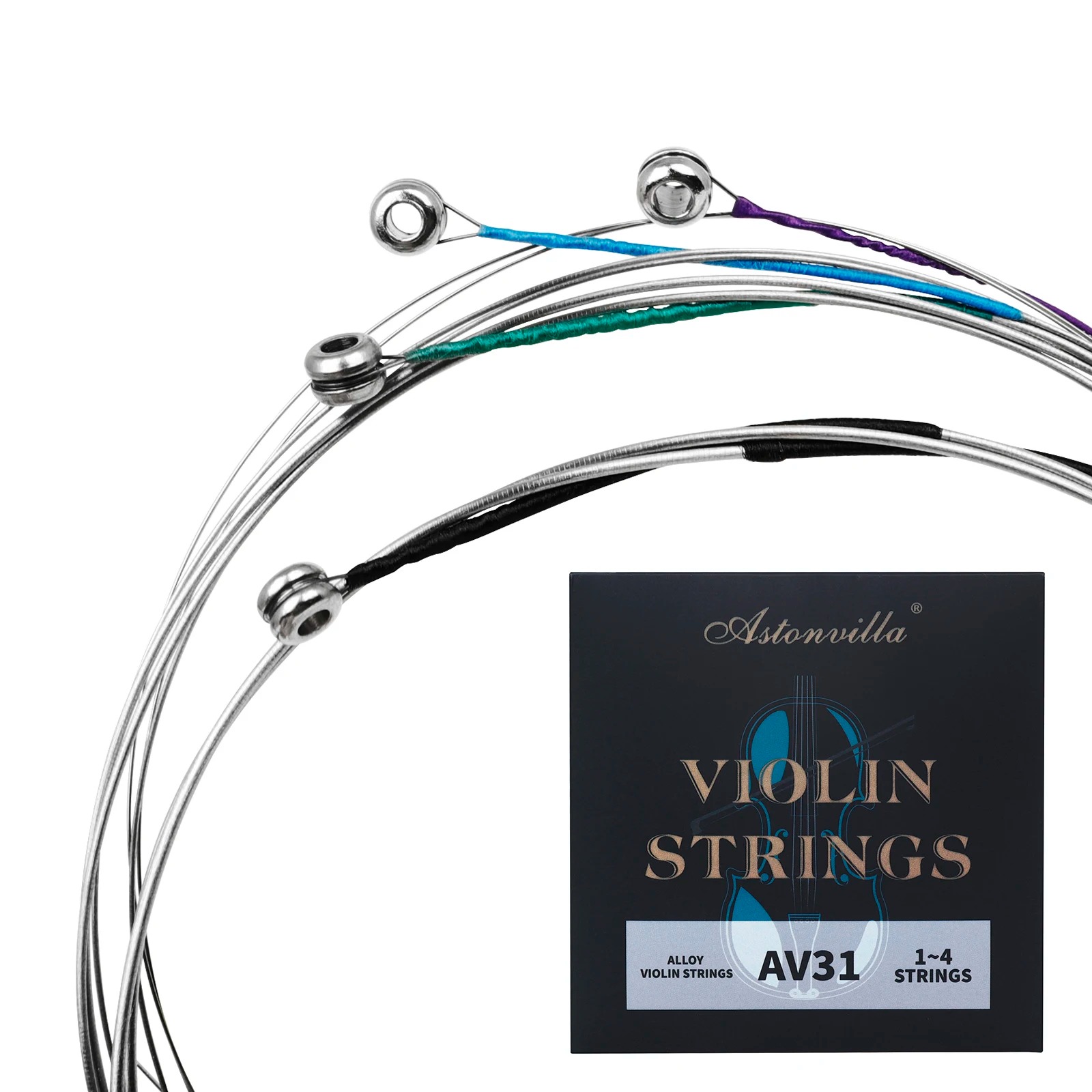 Struny do skrzypiec Astonvilla – Musical Instrument Fiddle recenzja i cena