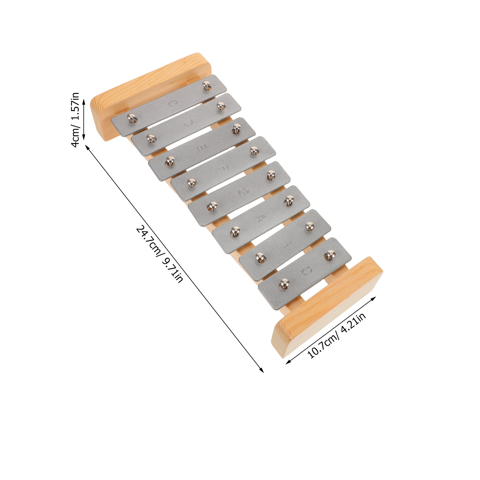 8-tonowy aluminiowy glockenspi – Musical Instrument Xylophone recenzja i cena