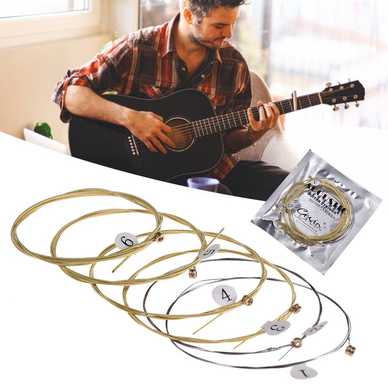 6 sztuk wysokiej jakości zamie – Musical Instrument Strings recenzja i cena