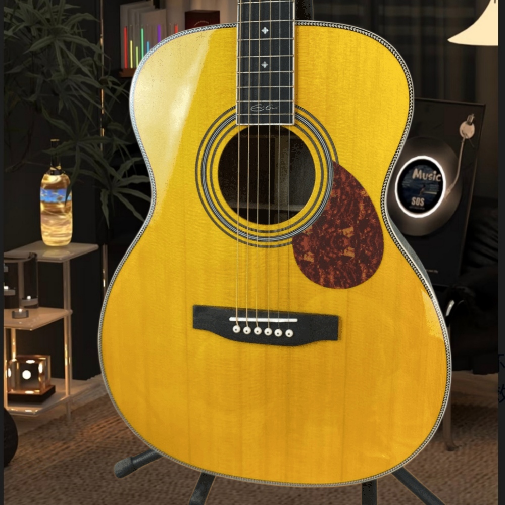 Ręcznie Robiona Żółta Gitara A – Musical Instrument Strings recenzja i cena