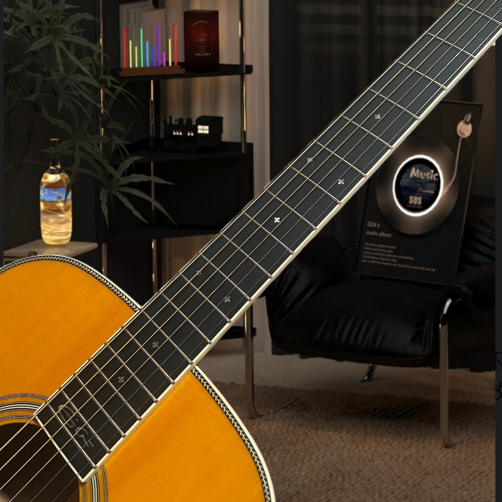 Ręcznie Robiona Żółta Gitara A – Musical Instrument Strings recenzja i cena