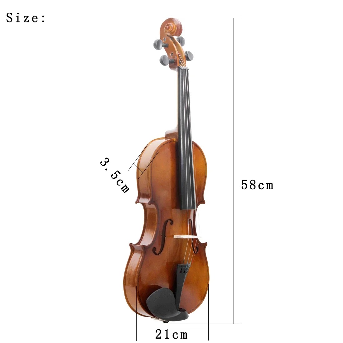 IRIN 4/4 Skrzypce w stylu vint – Musical Instrument Fiddle recenzja i cena