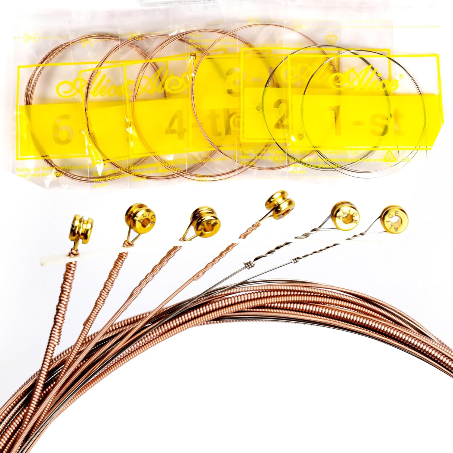 Zestaw 2/6 szt. wysokiej jakoś – Musical Instrument Strings recenzja i cena