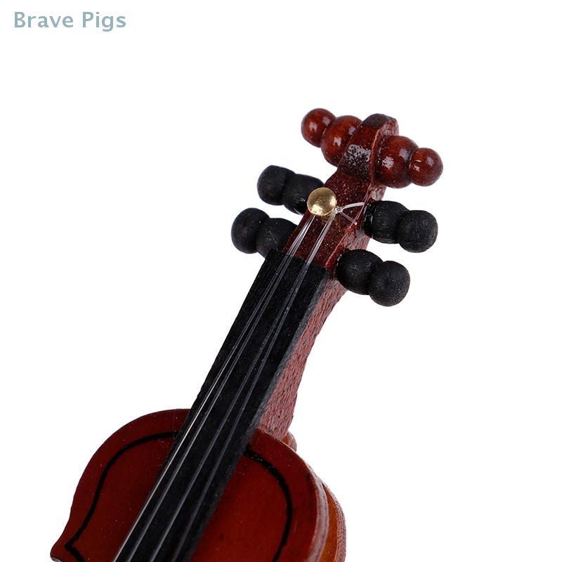 Domek dla lalek Skrzypce Mini  – Musical Instrument Fiddle recenzja i cena