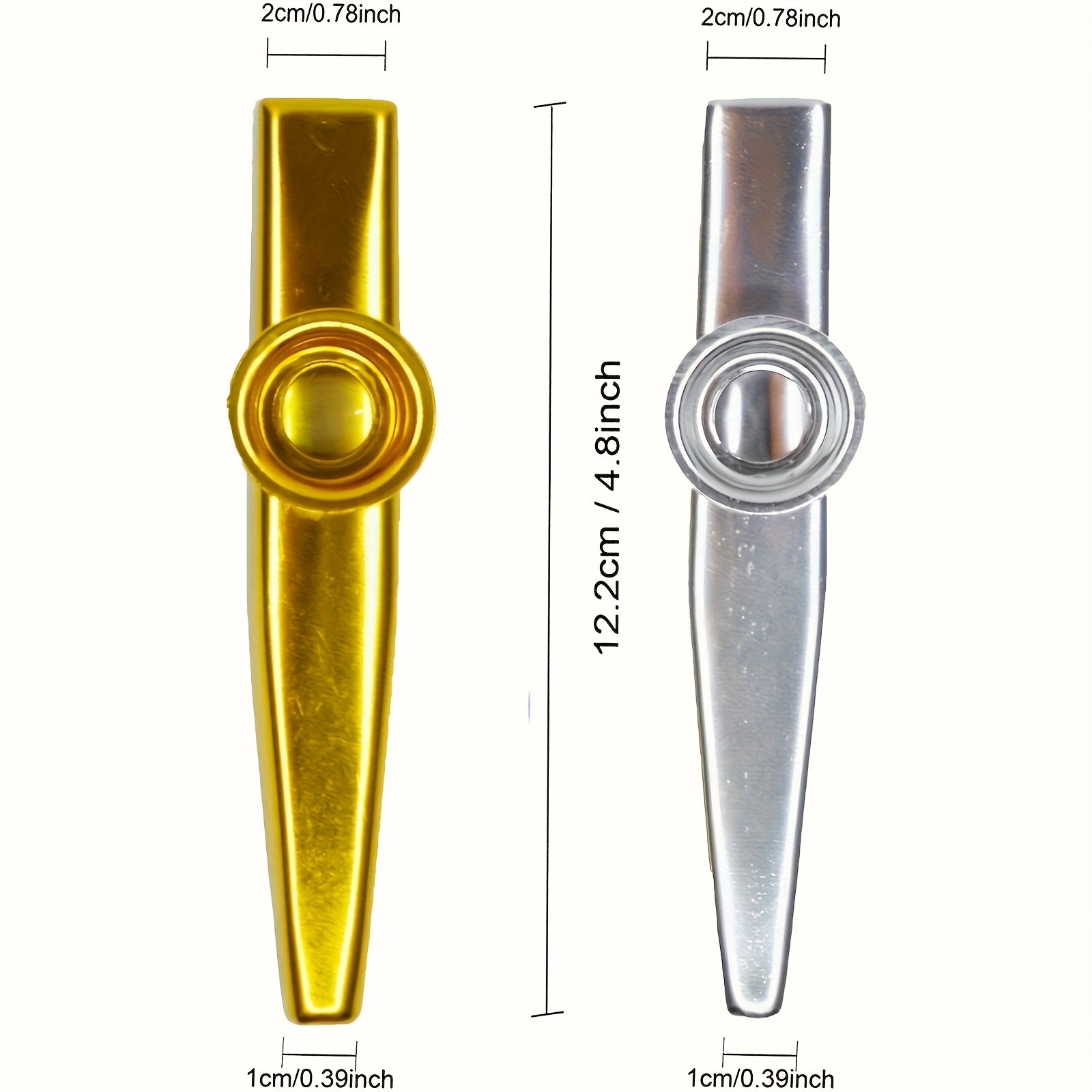 7 szt. Metalowe Kazoo Prosty D – Musical Instrument Ukulele recenzja i cena