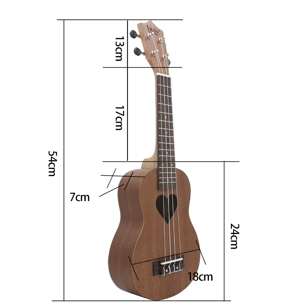 Ukulele hawajskie 21 cali, sop – Musical Instrument Ukulele recenzja i cena