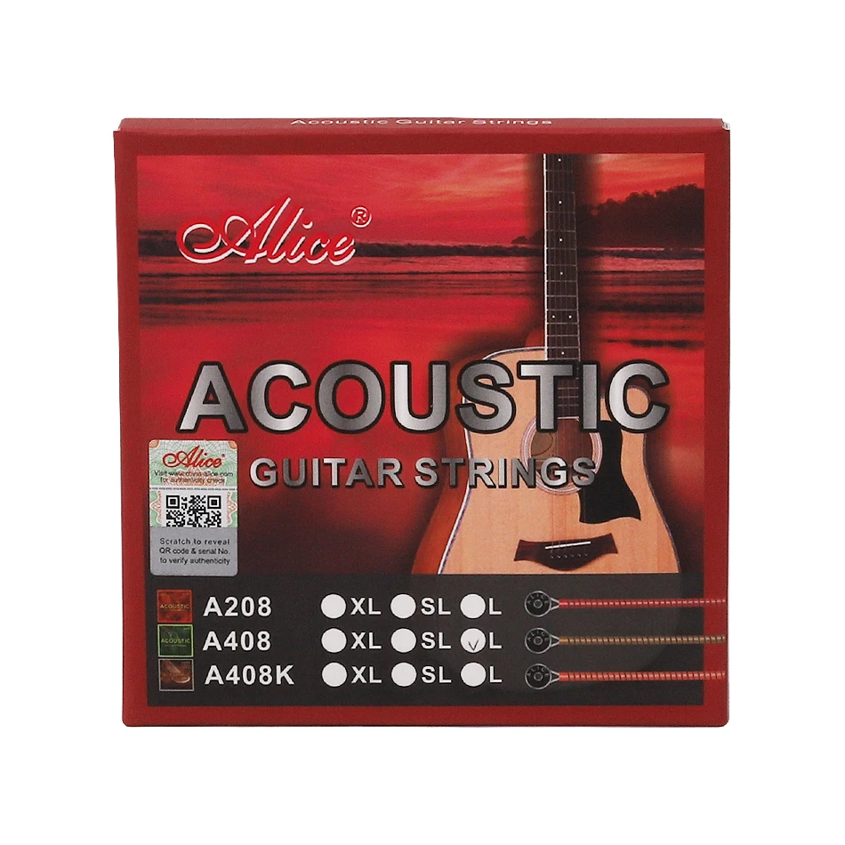 Alice A408 komplet strun do gi – Musical Instrument Strings recenzja i cena
