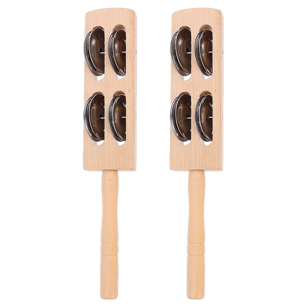 2 sztuki drewnianych dzwonków  – Musical Instrument You Shake recenzja i cena
