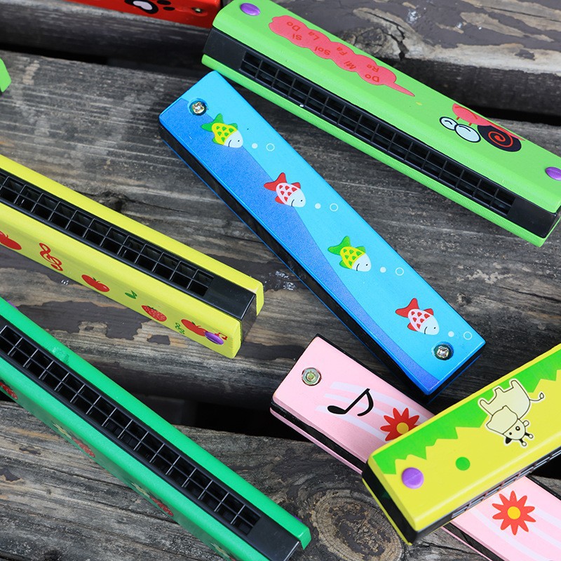 Harmonijka dla dzieci, drewnia – Musical Instrument That You Blow Into recenzja i cena