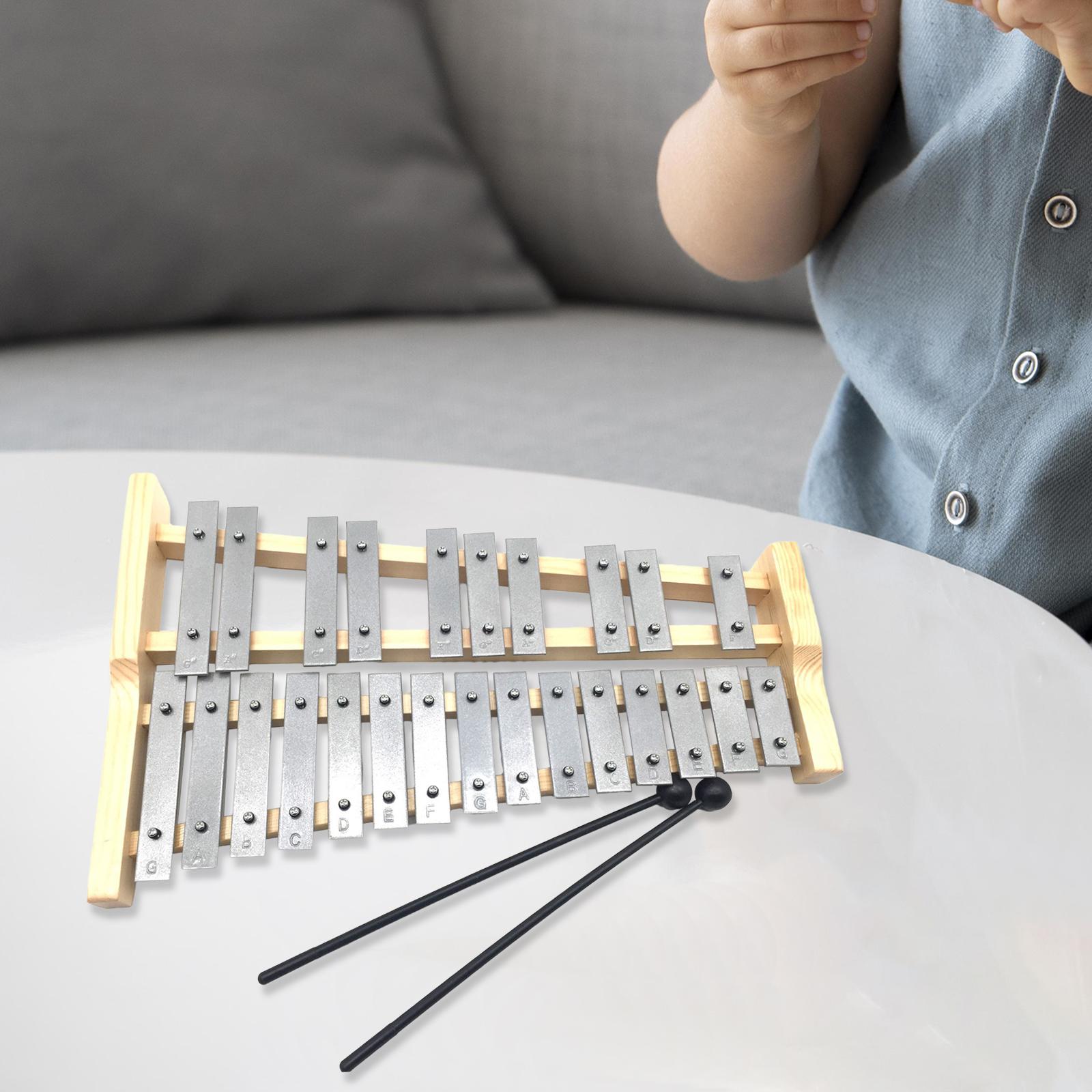 25 Dźwięków Metalowe Klawisze  – Musical Instrument Xylophone recenzja i cena